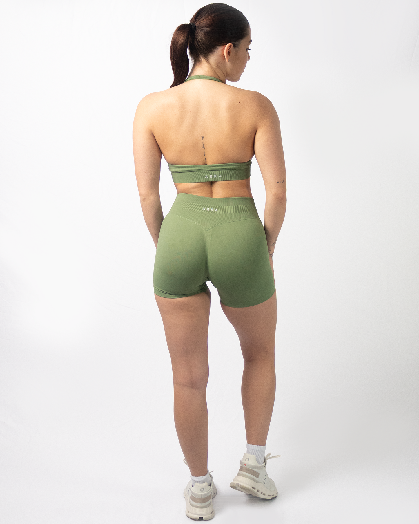 Matcha Contour Shorts