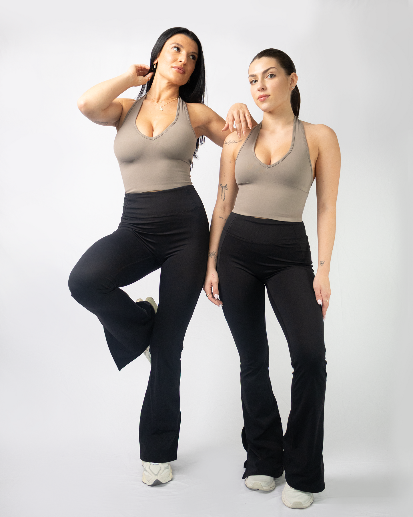 Split Flare Leggings